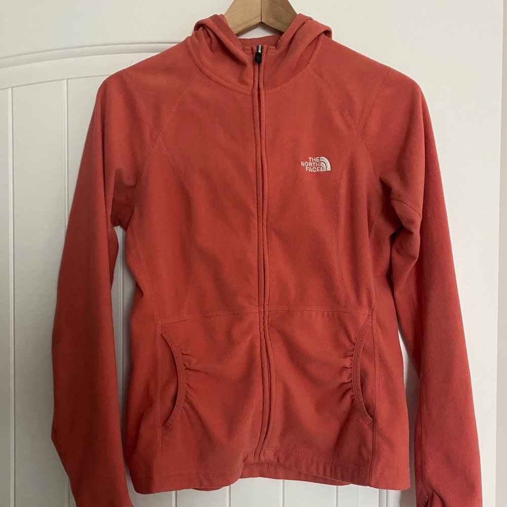 North face fleece hoodie